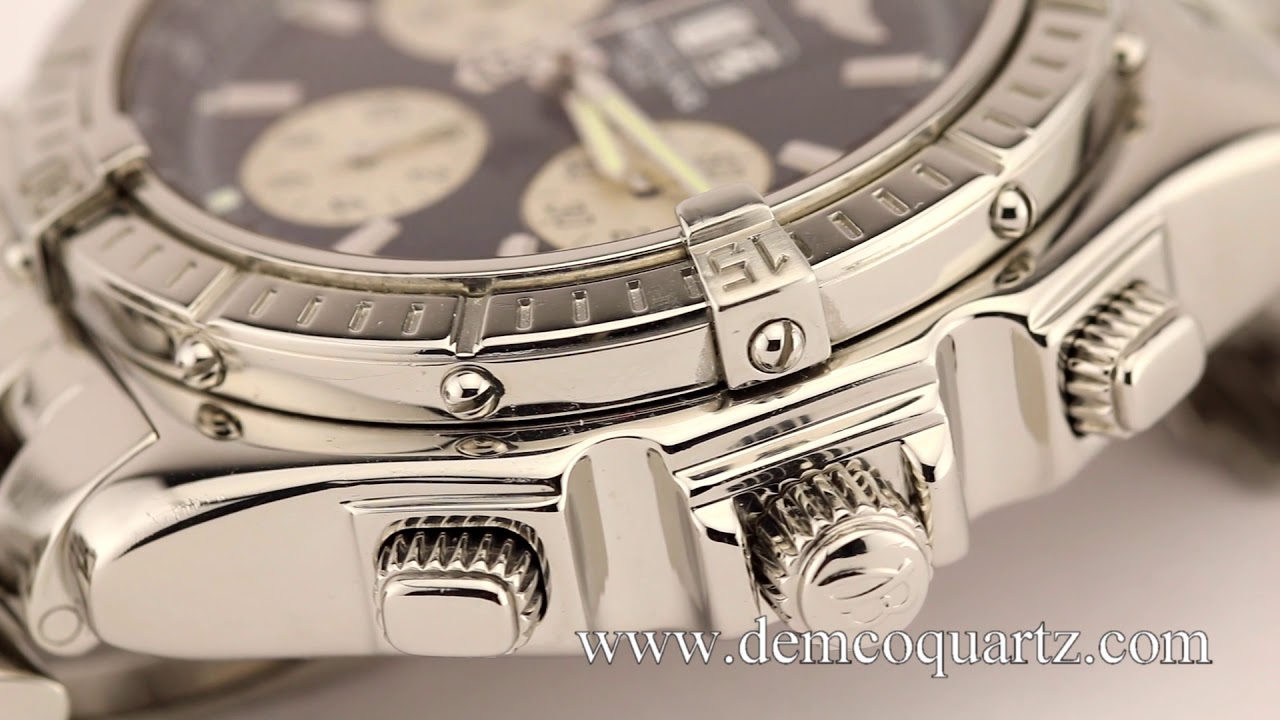 Breitling Crosswind A44355 sur demcoquartz.com