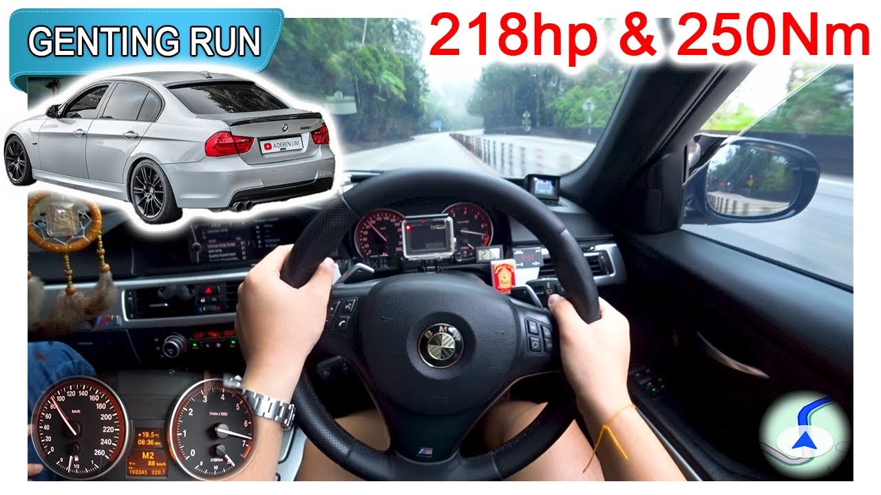 Part 2/2 | E90 BMW 325i Sport LCI | Malaysia #POV [Genting Run 冲上云霄] [CC Subtitle]