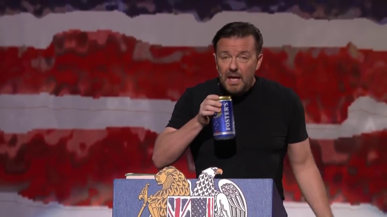 Ricky Gervais Out Of England 2 (The Stand Up Special Full show in 720p with English captions )