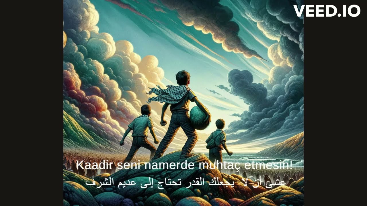 Yom vereyim hanim - DEDE KORKUT DUASI - DALL-E GPT4 GenAI - Arabic - كلمات مترجمة للعربية