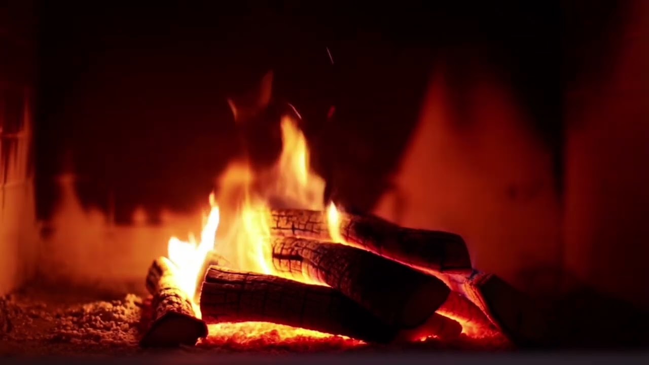 Fireplace Ambience for Deep Focus 🔥 Soft Background Music