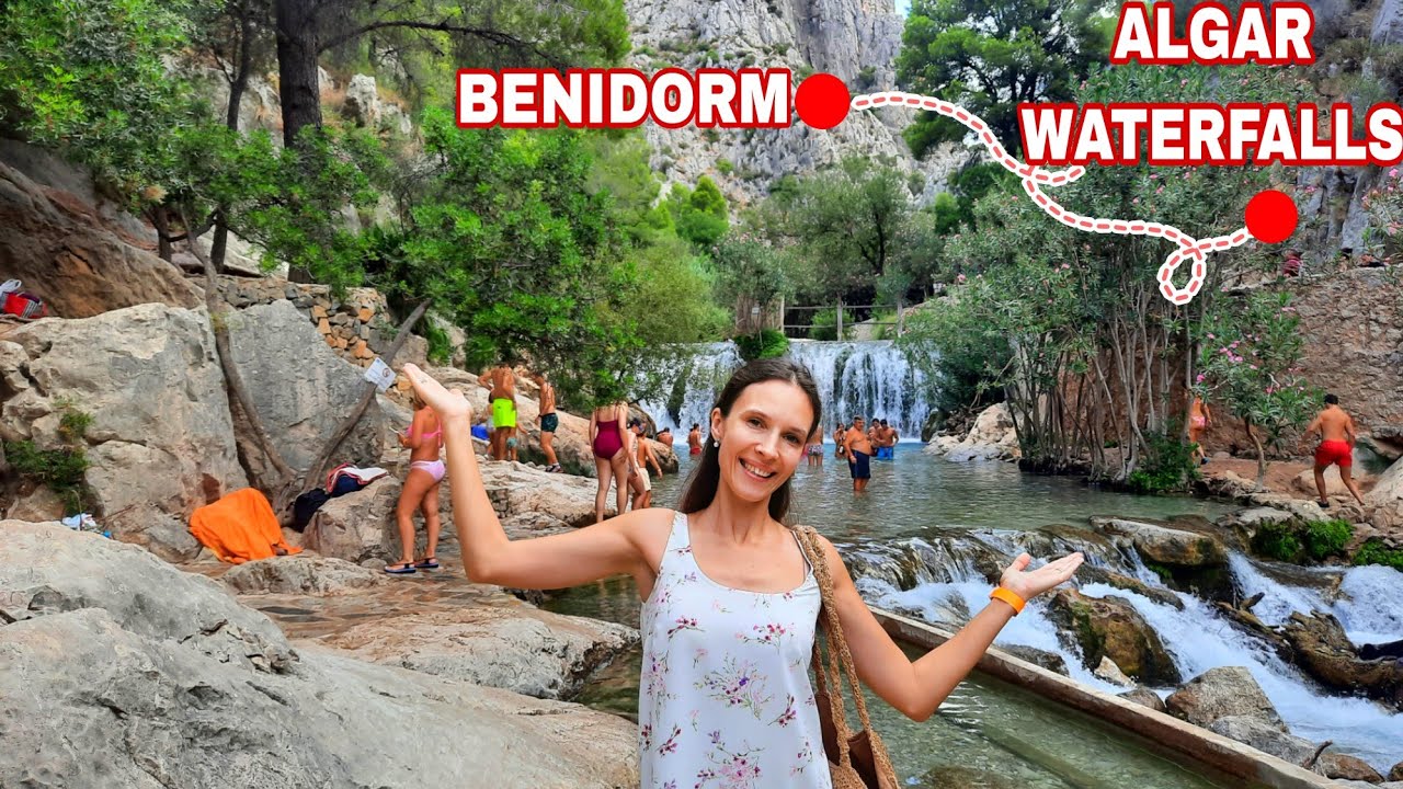 Benidorm to Algar Waterfalls: full tour down the popular tourist attraction! #benidormana #benidorm