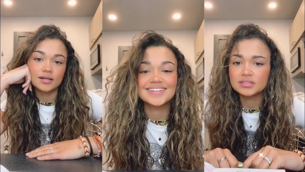 Obx Madison Bailey Instagram Live 01-13-2021/ Outer Banks season 2