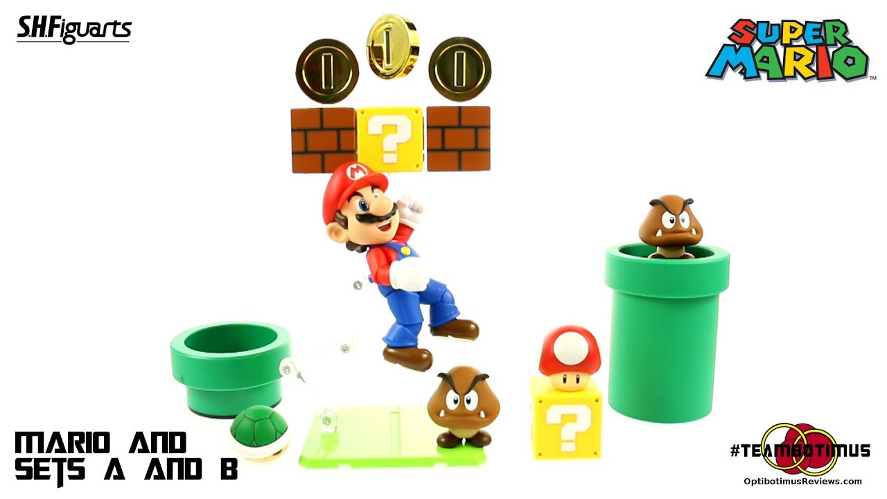 Video Review of the S.H. Figuarts Super Mario sets
