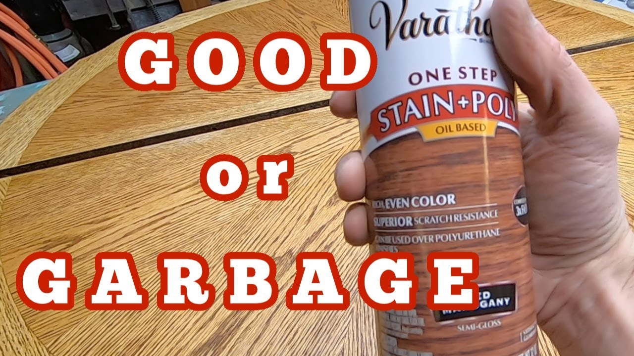 Посмотрите, прежде чем купить Varathane One Step Stain & Poly
