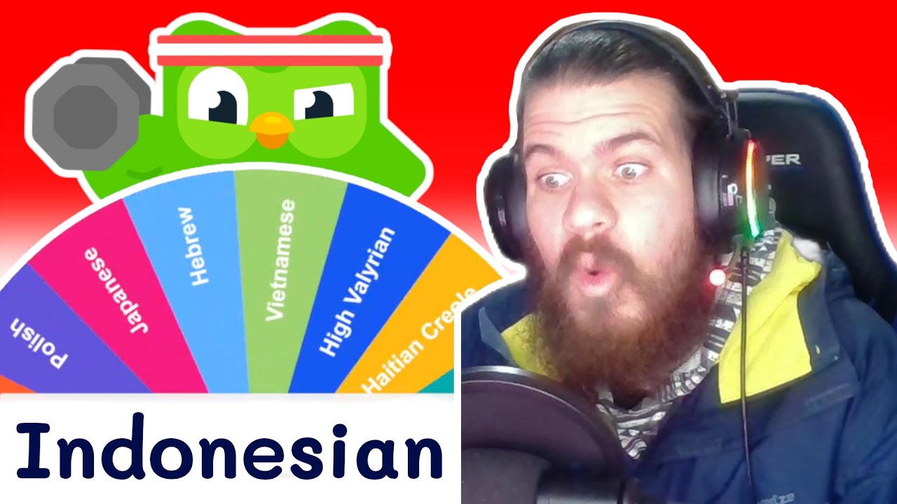 Speedrunning even more RANDOM LANGUAGES (INDONESIAN)