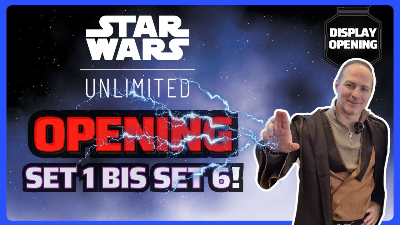 ALLE 6 SETS geöffnet! Was steckt in der Mystery Box?! 💥| Star Wars Unlimited TCG