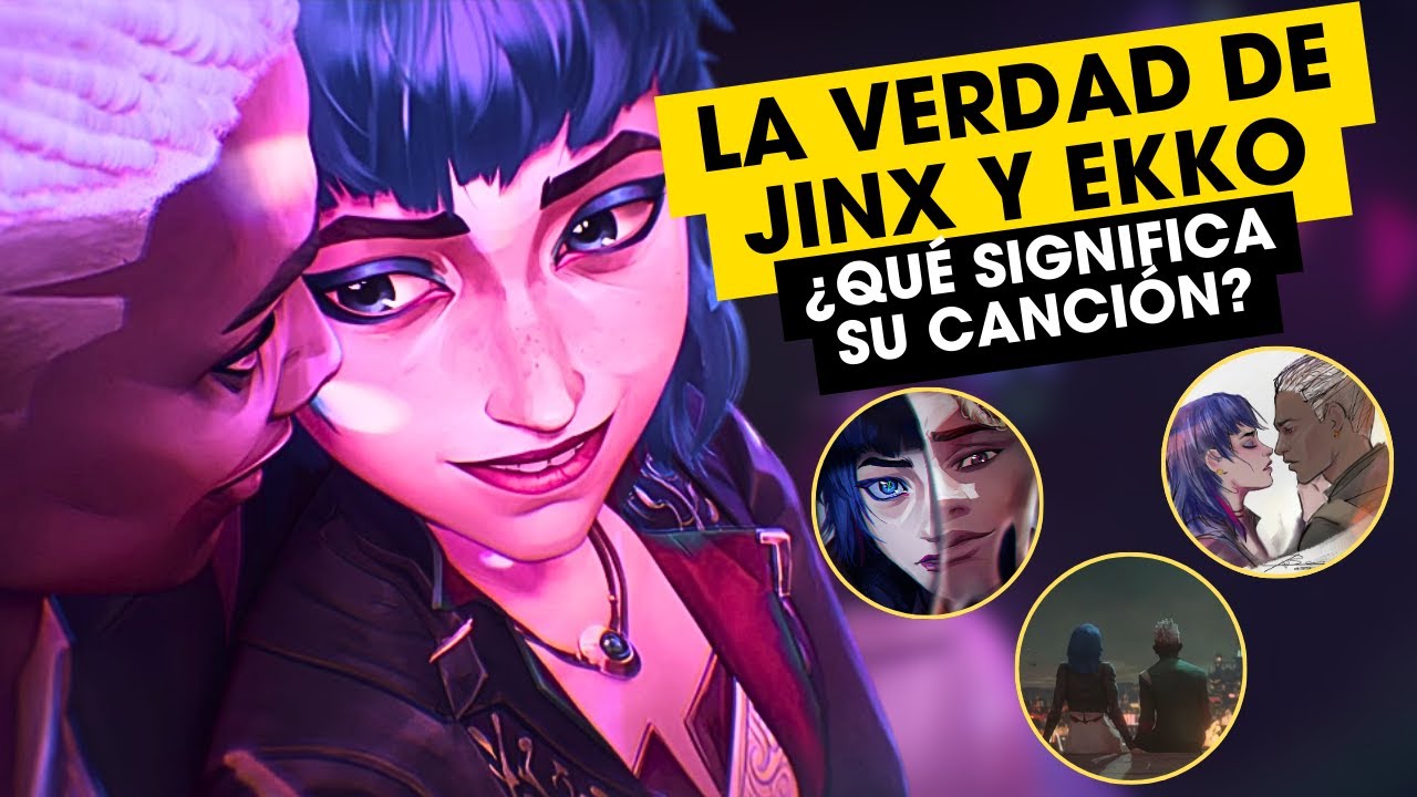 JINX y EKKO 💔 El SIGNIFICADO más TRISTE en la HISTORIA de ARCANE: Explicación de la canción