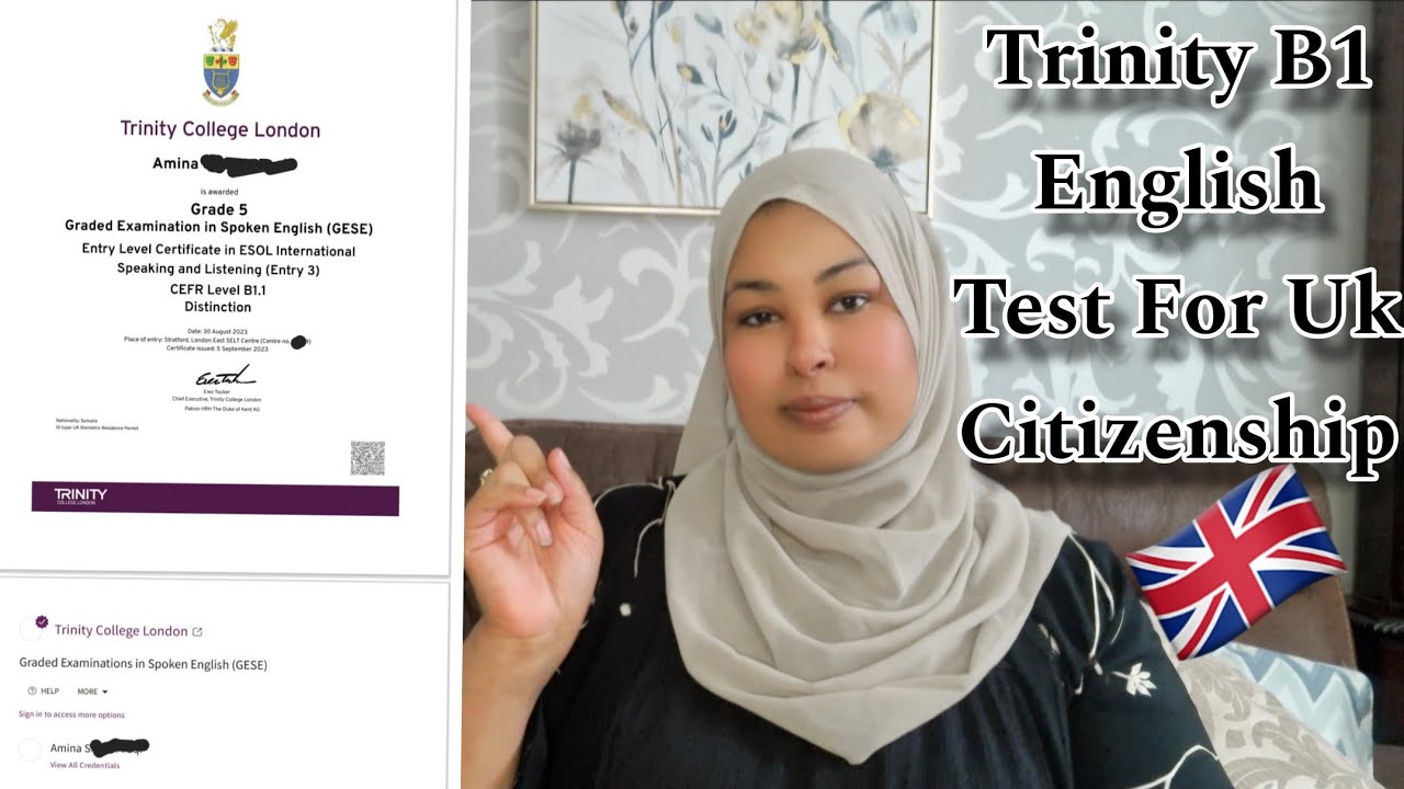 B1 Imtixaan Luqadda Ingiriisiga Waxa Aad U Baahantahay || B1 English Exam For UK Citizenship