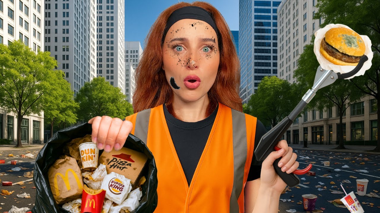 AFVAL OP STRAAT BEPAALD WAT IK EET