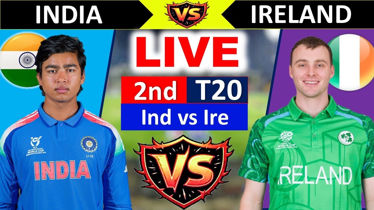 🔴India vs Ireland, 1st T20 Match | IND vs IRE | Live Cricket Match Today | #live #indvsireland