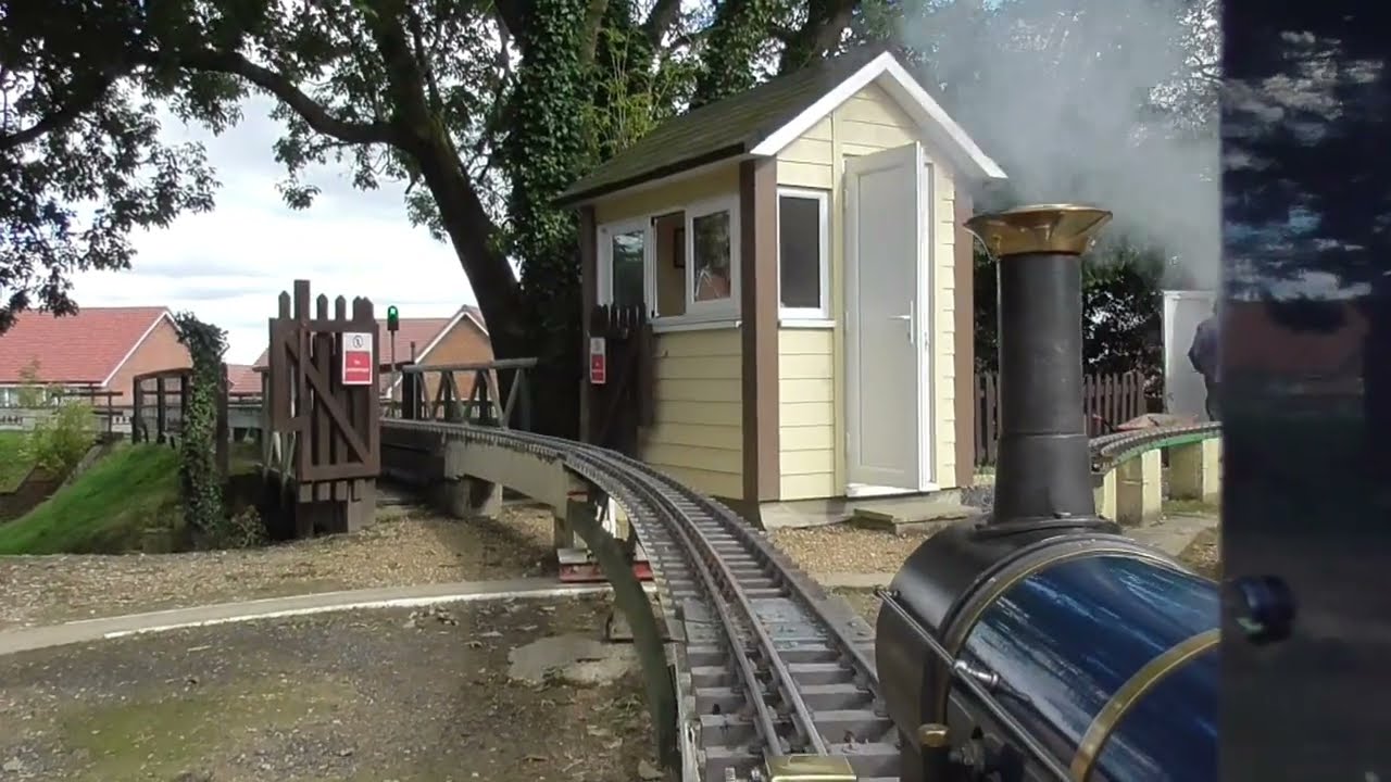 Crowborough Miniature Railway Polly cab ride (clockwise) - (28/9/2024)