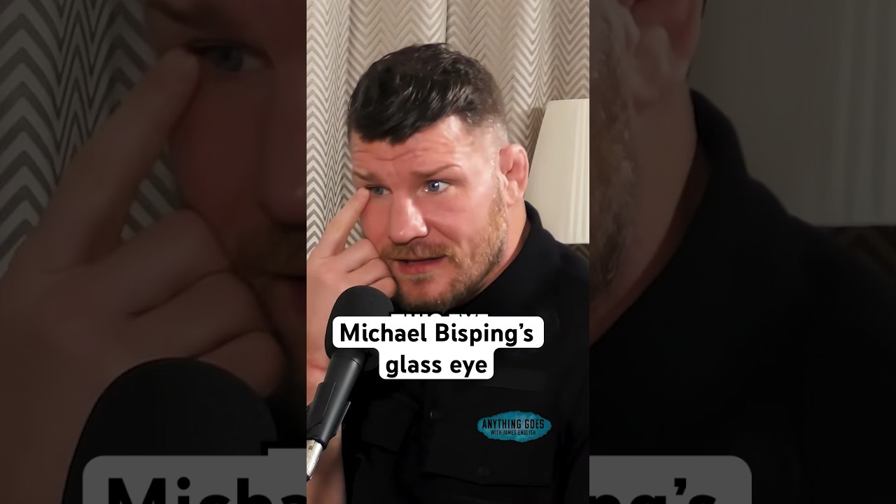 Michael Bisping&rsquo;s glass eye