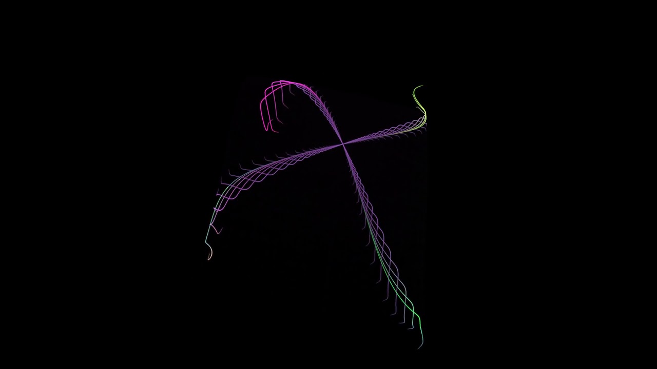 Fractal flame family 11a (1080p)