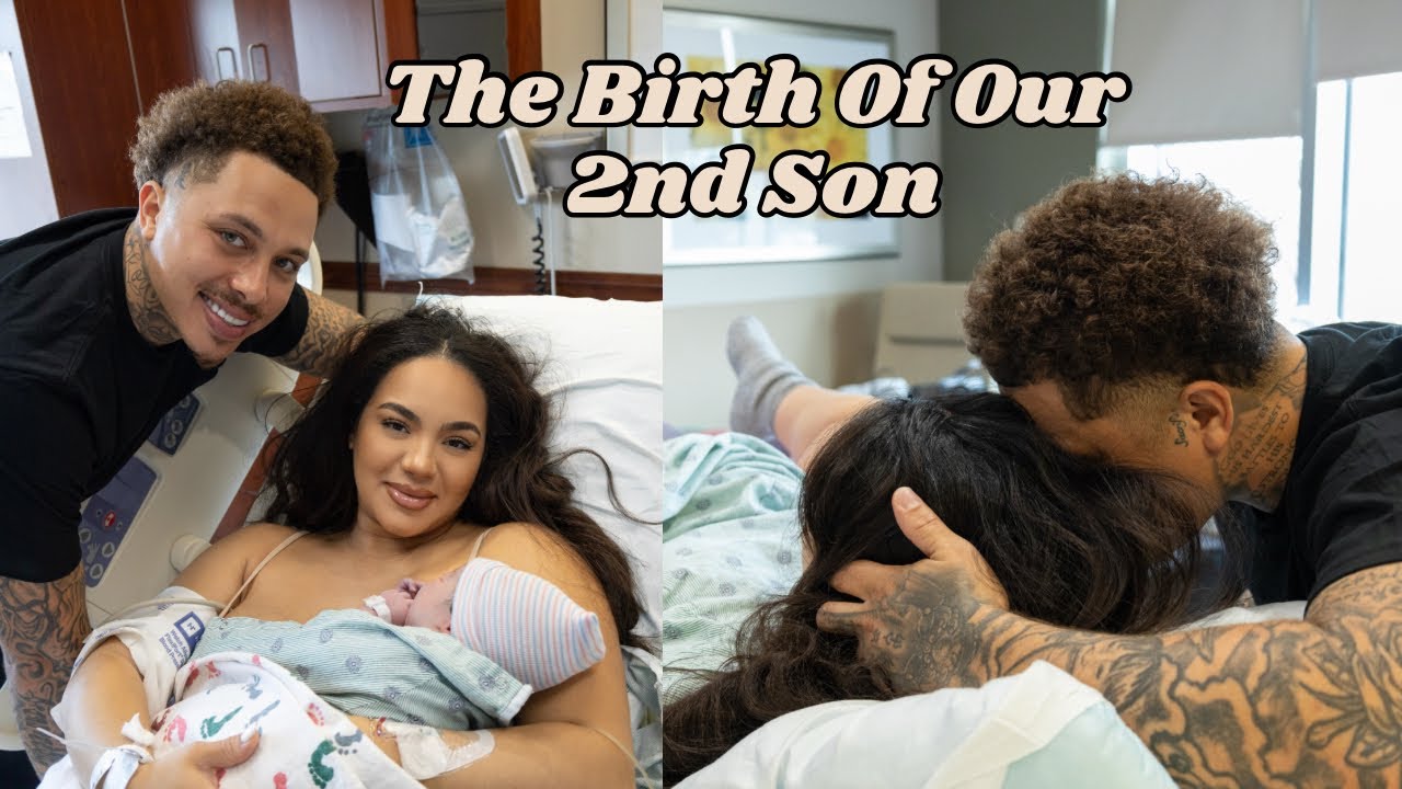 The Birth Of Our 2nd Son *Raw & Emotional* VBAC Labor and Delivery
