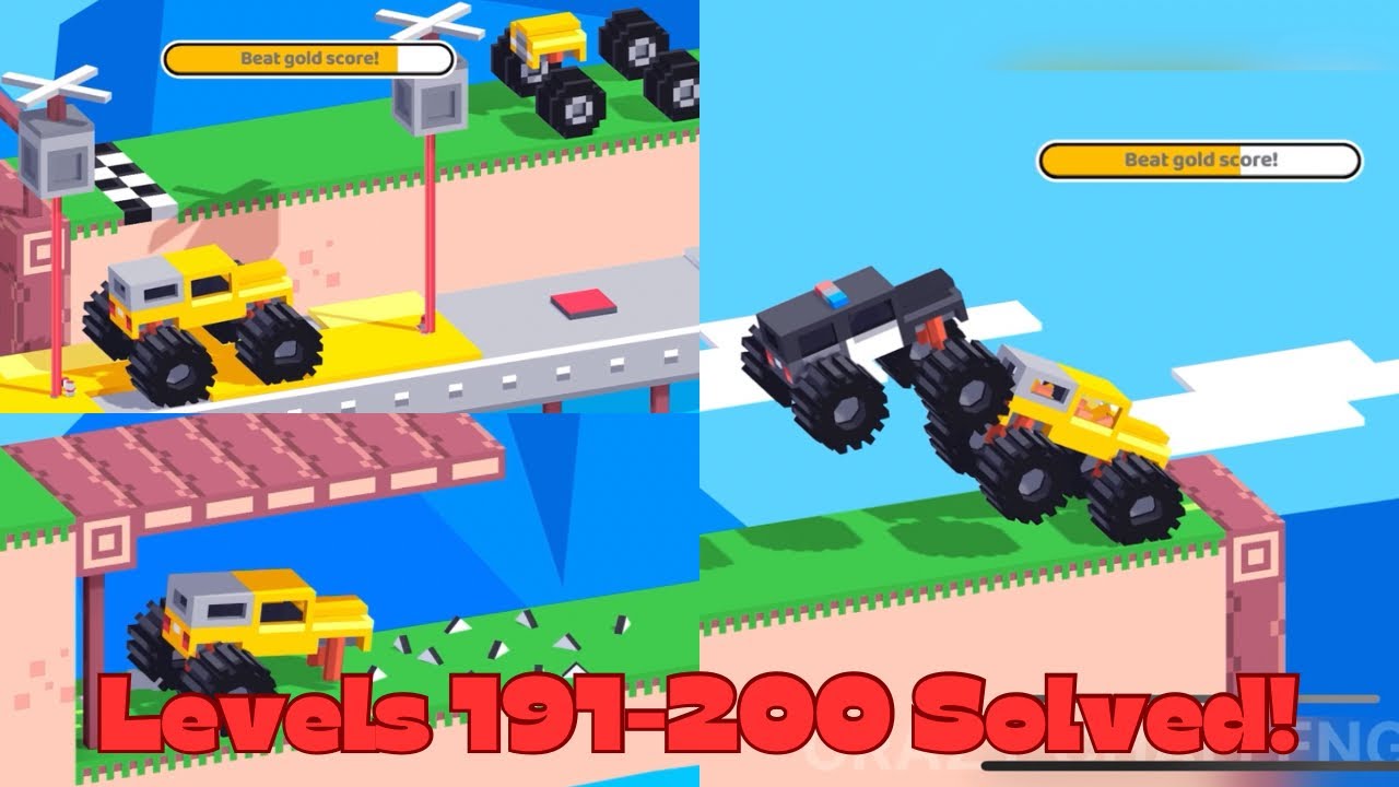 How to Beat Levels 191–200 in Fancade Drive Mad | Crazy Challenge 007