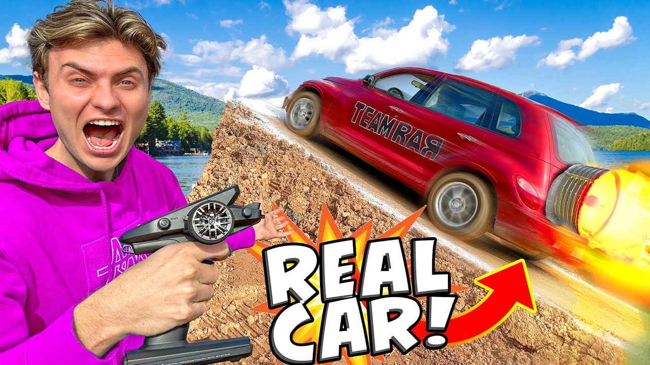 JUMPING WORLD'S BIGGEST RC CAR!! (PART 1)