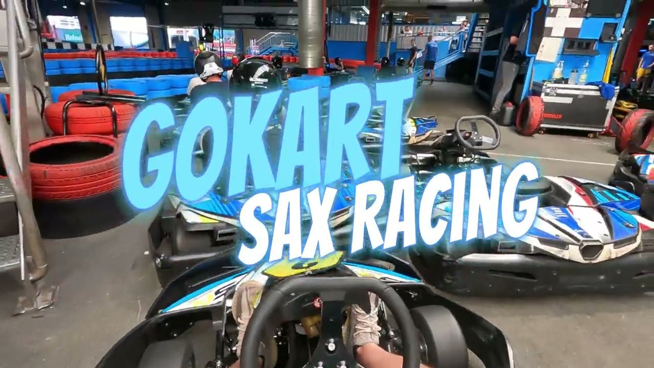 GoKart bei Sax Racing - Bahn 1 -  Lauf 3