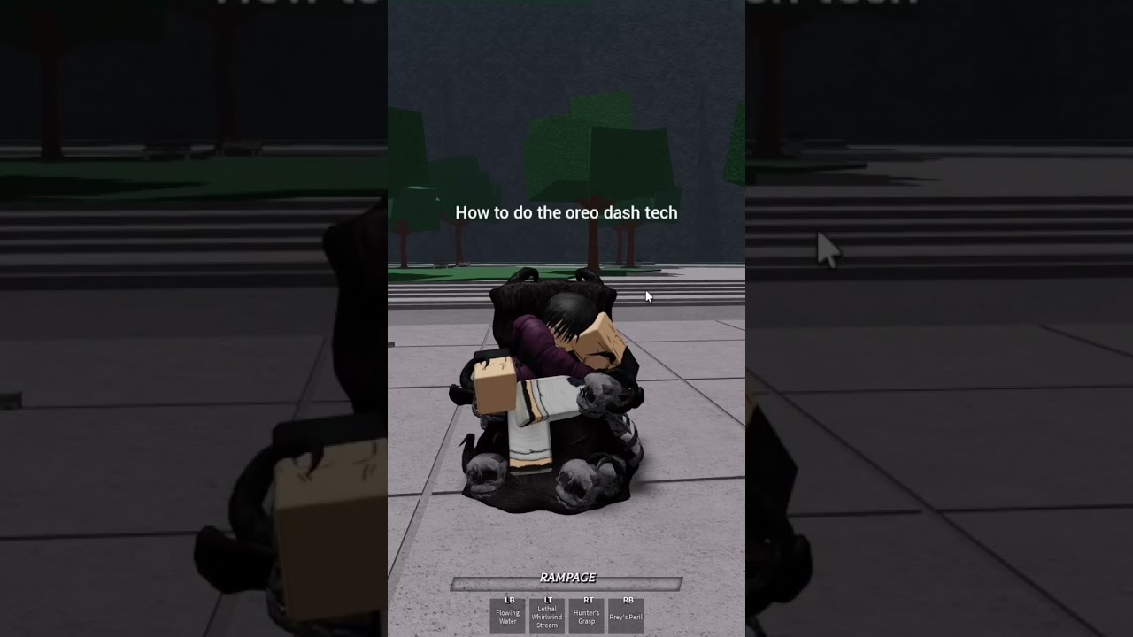 how to do the oreo dash tech #roblox #combo #gaming #tsb #comboes #minicombo #viral
