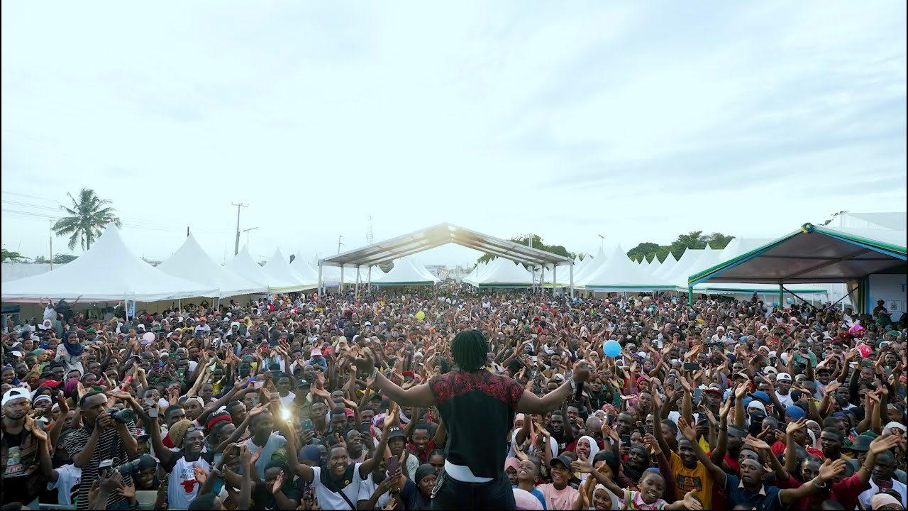 Mbosso Live Performance at SabaSaba Exhibition