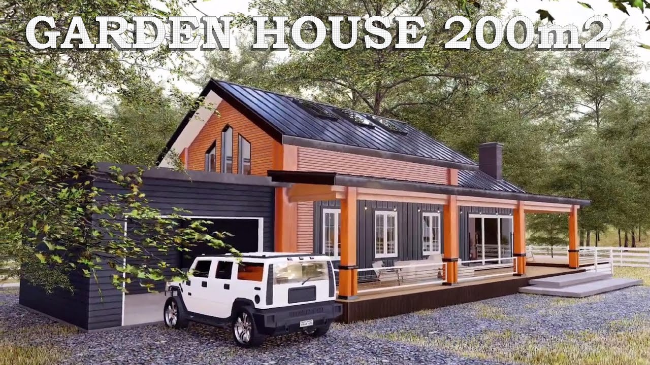TROPICAL GARDEN HOUSE Model (Design & Construction)