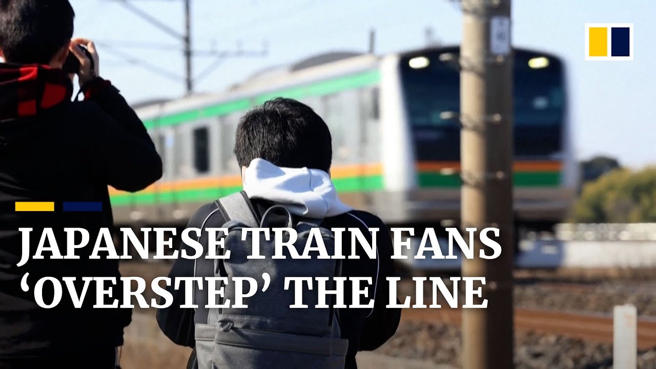 Japan&rsquo;s avid trainspotters go to extreme lengths to capture the perfect photo