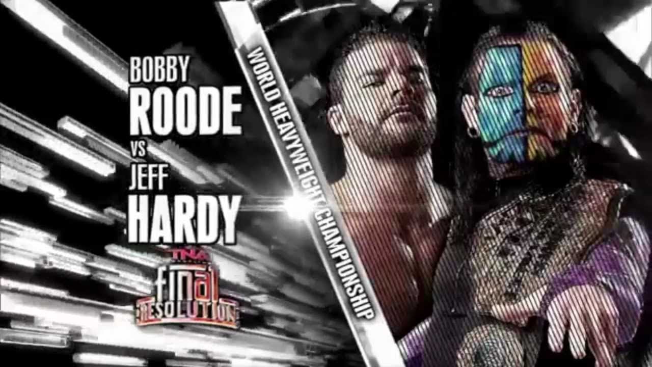 Story of Jeff Hardy vs Bobby Roode | TNA Final Resolution 2012