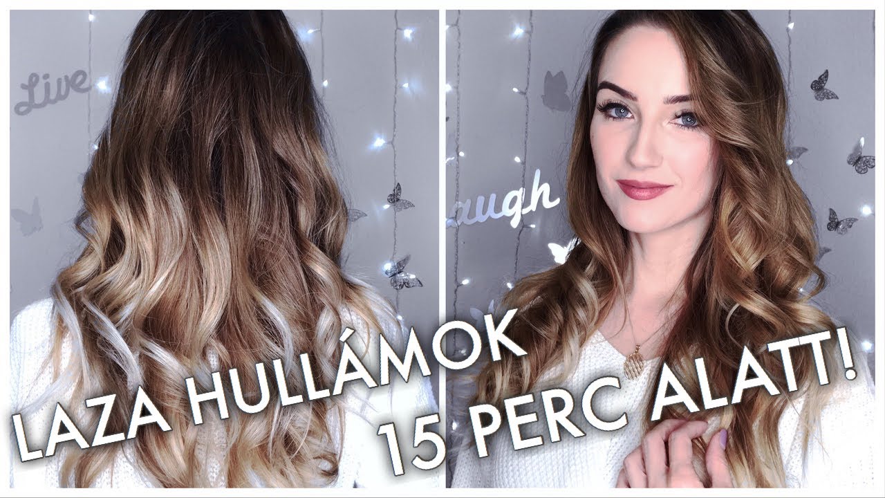 Laza hullámok 👉🏻 15 perc alatt! 🙊 | Glamify.hu