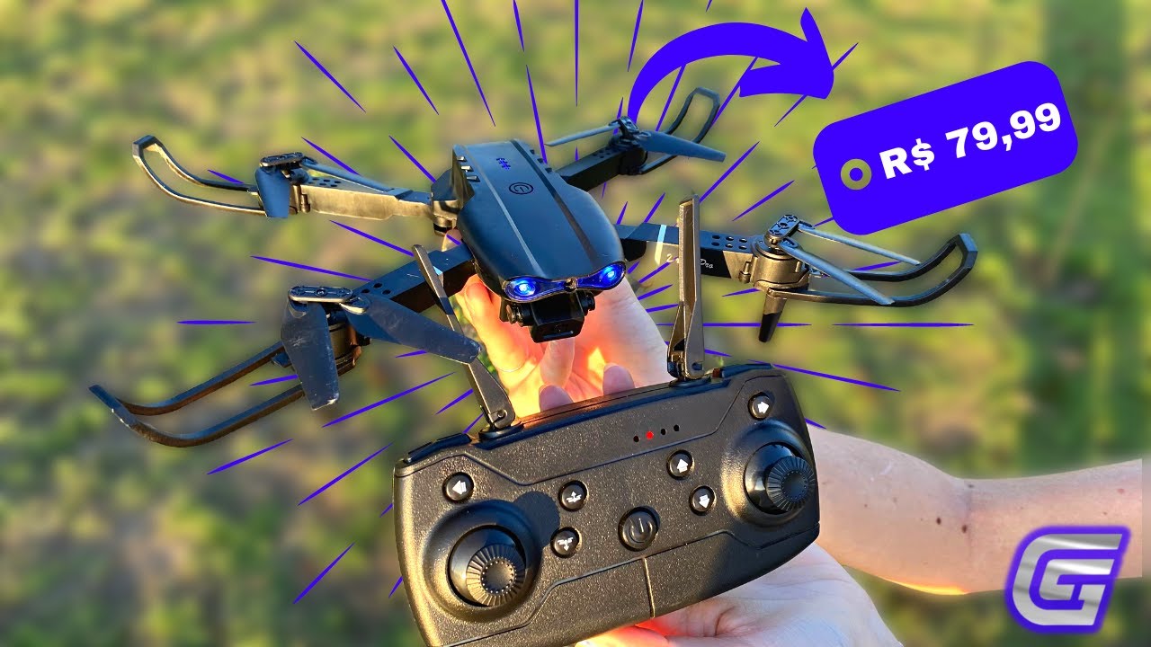 DRONE MAIS BARATO DO MUNDO - DRONE E99 PRO COM CÂMERA DO ALIEXPRESS - É BOM? (UNBOXING E TESTES)