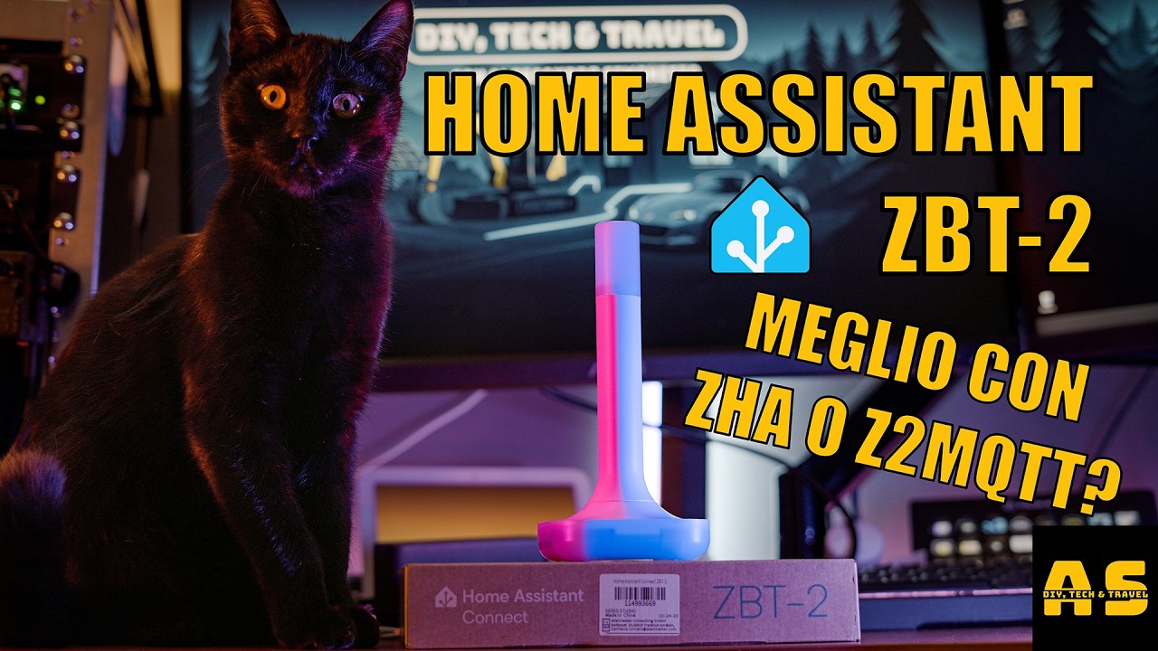 Home Assistant ZBT 2, test completo con ZHA e ZIGBEE2MQTT!