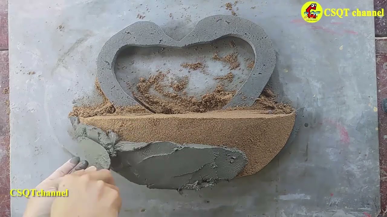 Great ideas from cement / this is how I make flower pots