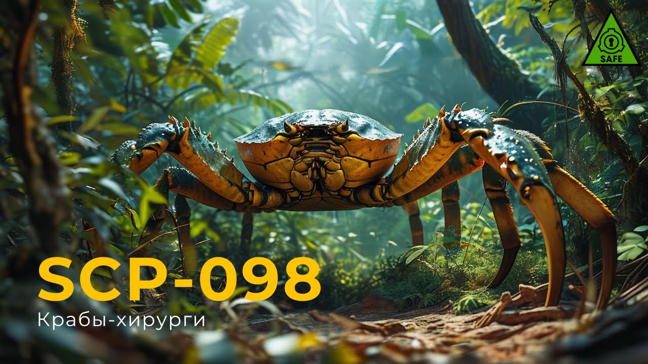SCP 098 &mdash; &laquo;Крабы хирурги&raquo; | Surgeon Crabs | Озвучка SCP