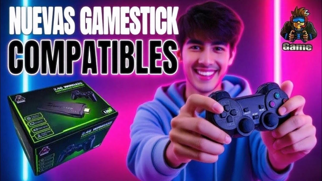 NUEVAS GAMESTICK COMPATIBLES  2.4G Wireless Controller Gamepad