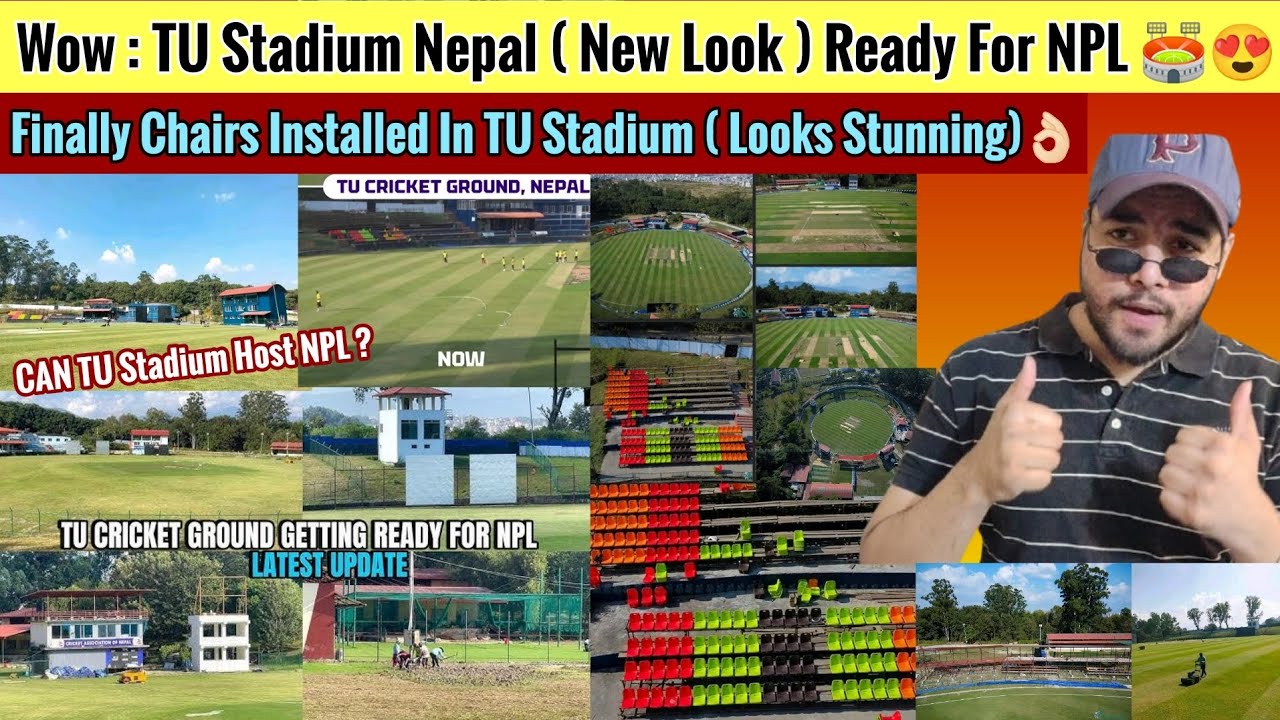 Wow : Nepal TU Cricket Stadium Ready To Host NPL 🏟️😍