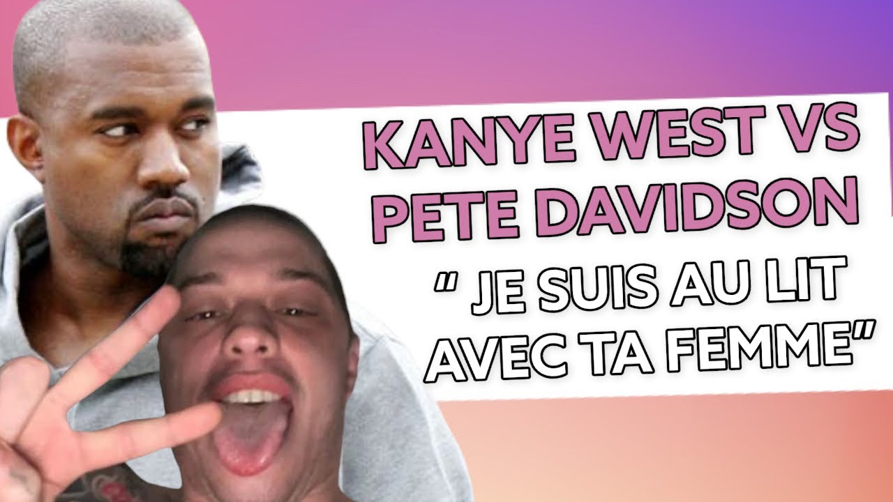Kanye West répond à l’attaque de Pete Davidson !
