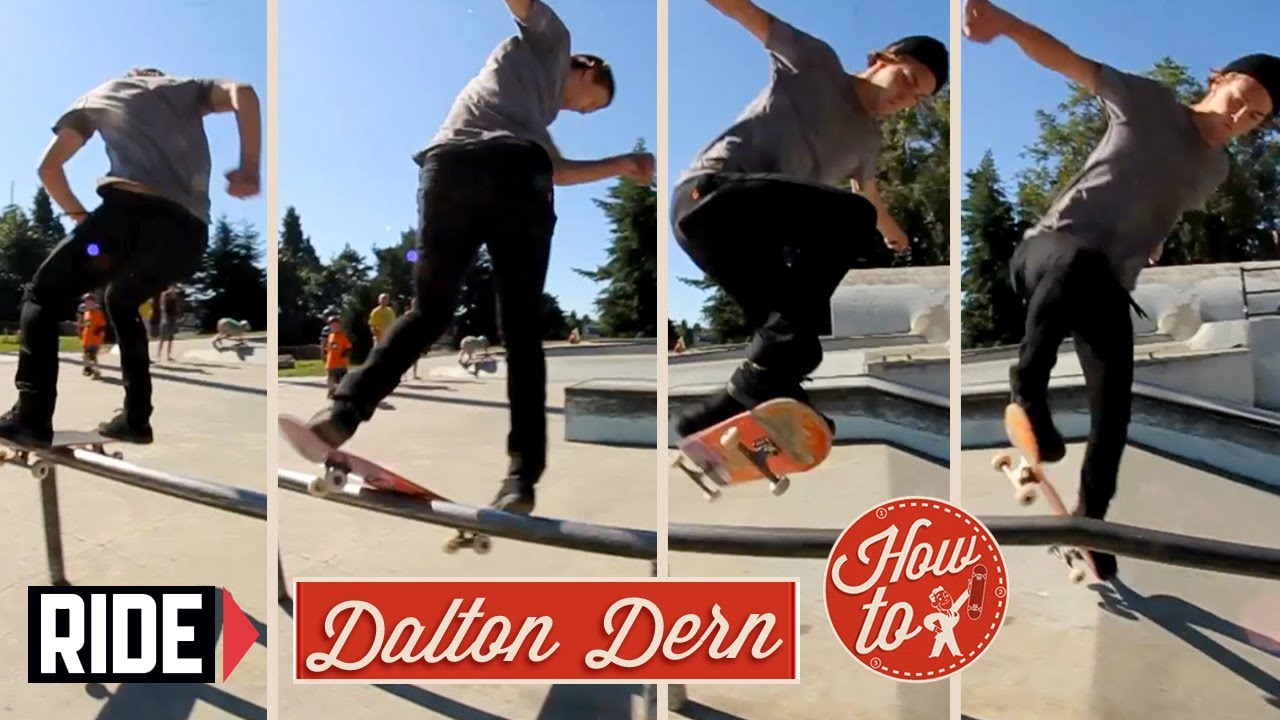 How-To Skateboarding: Backside 270 Lipslide with Dalton Dern