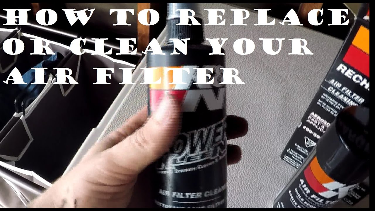 Dodge Ram 1500 HEMI - K&N Air Filter Clean Recharge Replacement