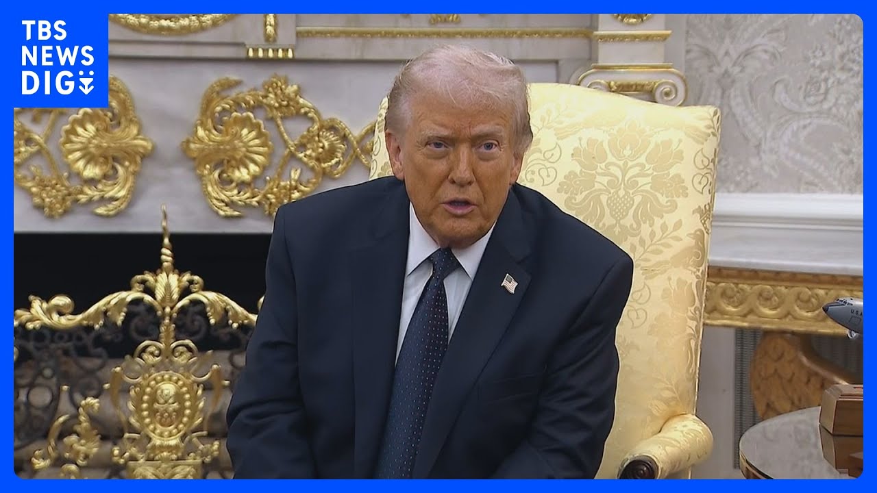 トランプ氏「ホルムズ海峡のタンカーを護衛」と表明　ホルムズ海峡封鎖のイランを牽制｜TBS NEWS DIG