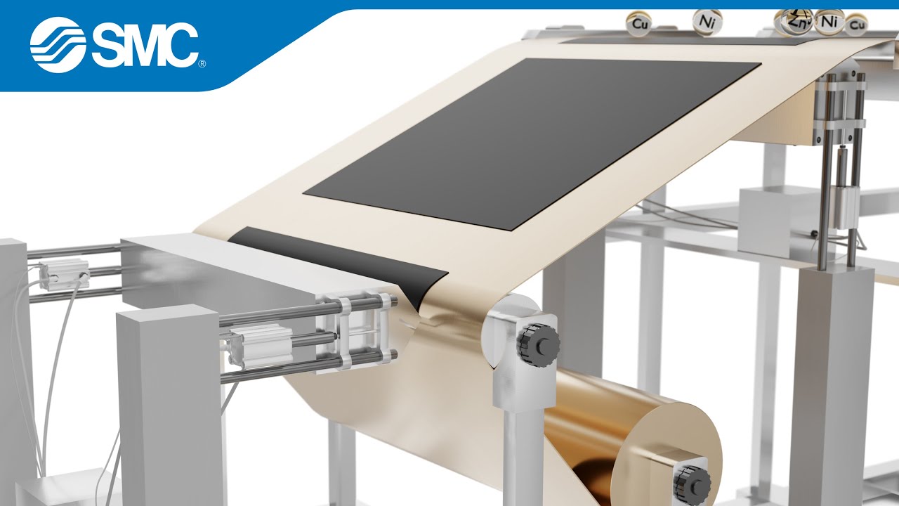 Soluciones SMC para la industria de fabricación de baterías