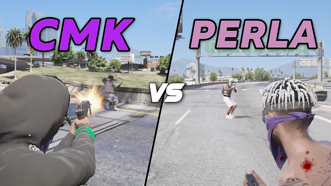 CMK vs LA PERLA | GRAFITI de GUERRA | Dovux Life RP