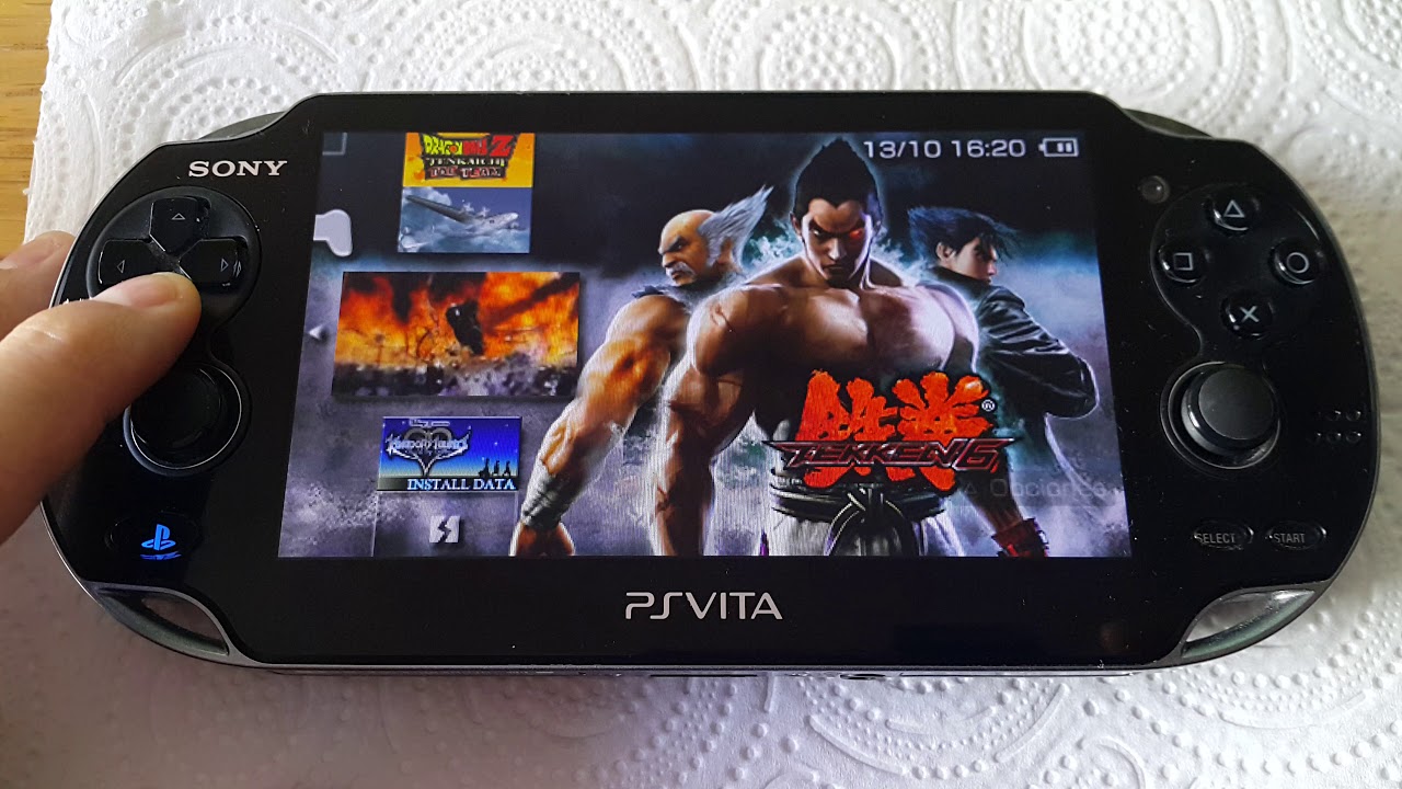 Psvita microsd 256gb with 85 games and 5 psp games