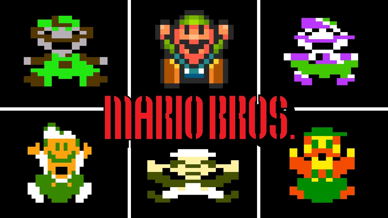 😵 All Luigi's Deaths in Every Mario Bros. Version (+ Game Over Screens)