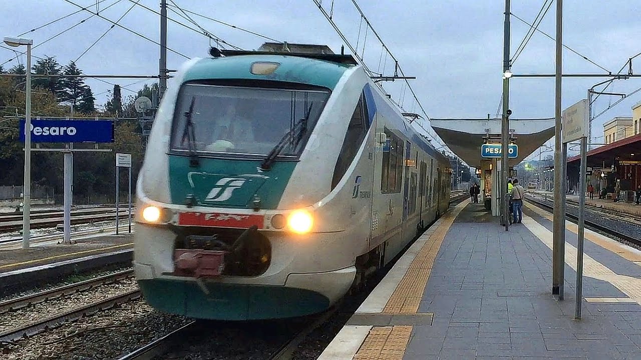 Un ricco Lunedì pomeriggio, alla stazione di Pesaro!
