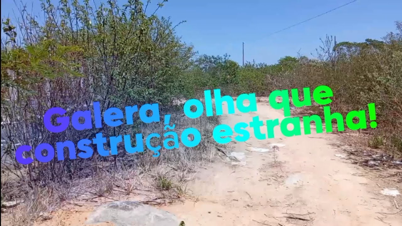 CONSTRUÇÃO MAIS ESTRANHA!