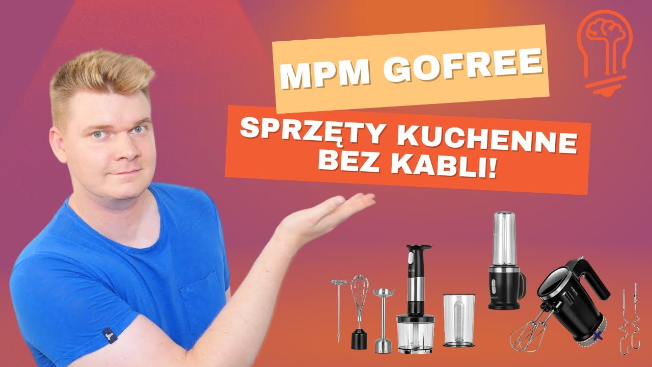 Recenzja MPM GoFree. Bezprzewodowy mikser, blender ręczny i blender personalny z akumulatorem 😎