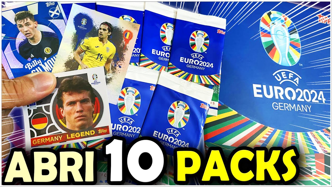 FIGURINHAS DIFERENTES do ÁLBUM da EURO 2024 da TOPPS