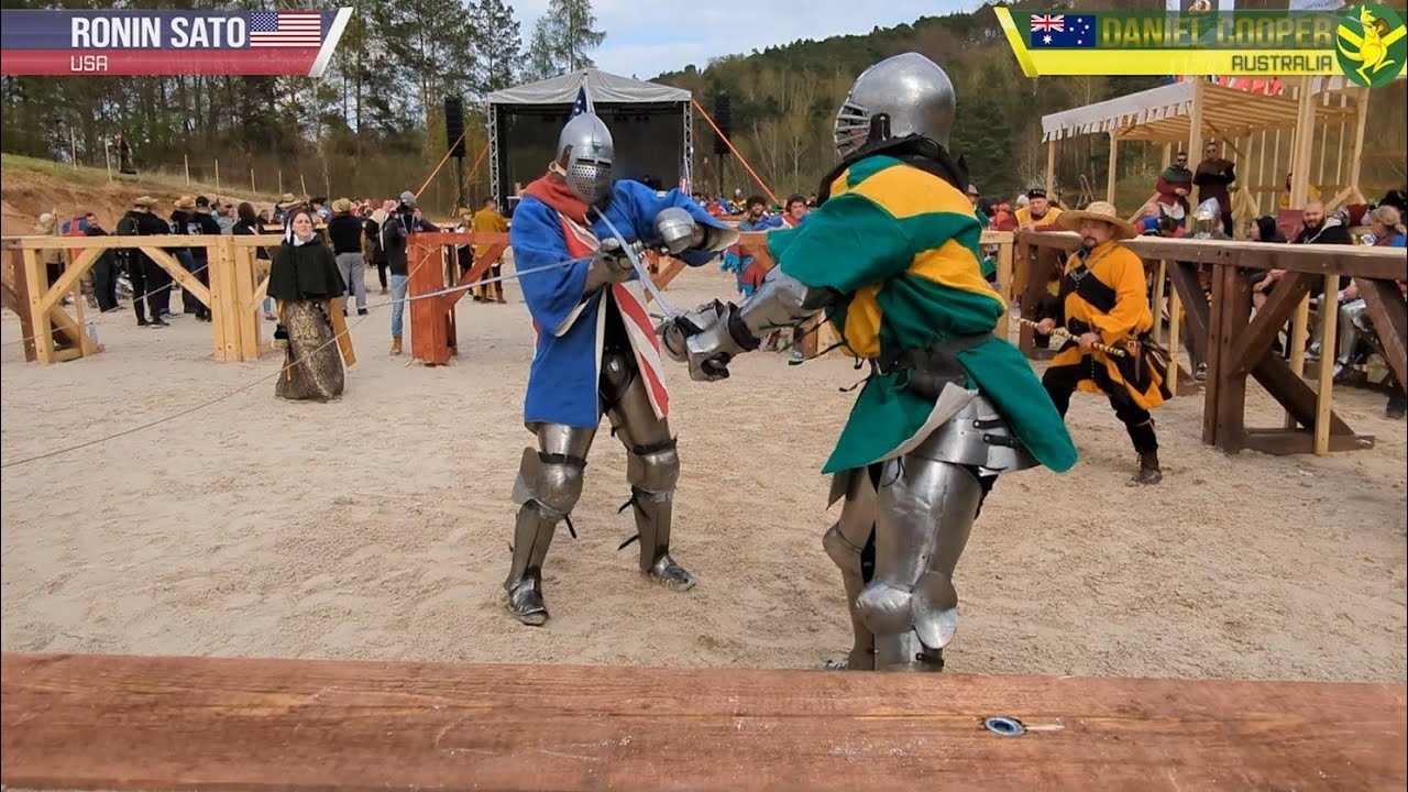 Longsword, Dan Cooper for Australia - Buhurt League World Cup 2023 - Prague, Czechia 27/4/2023