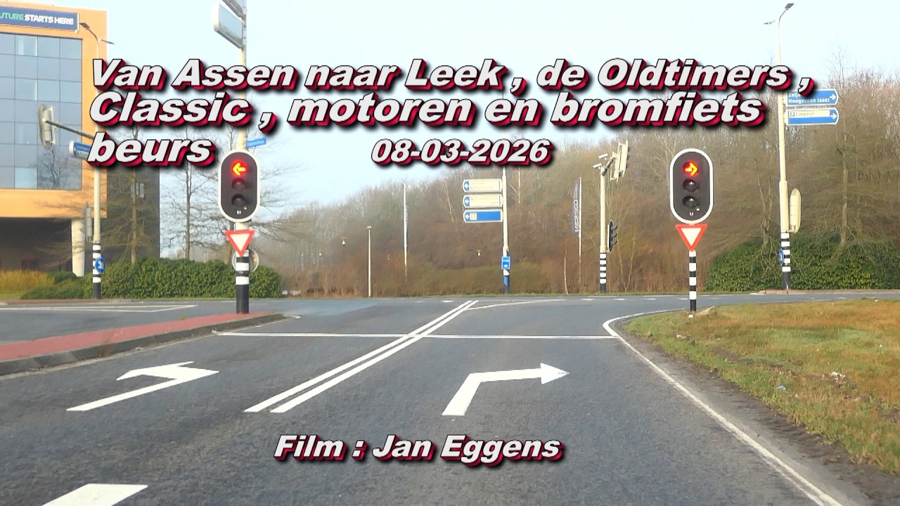 Van Assen naar Leek , Oldtimers ,Classics , motor en bromfietsbeurs 08 03 2026
