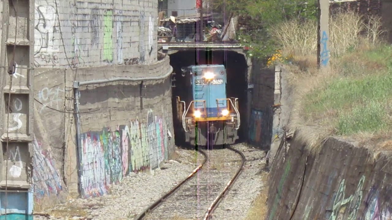 D-3502 CLINKER por el Tunel Matucana.