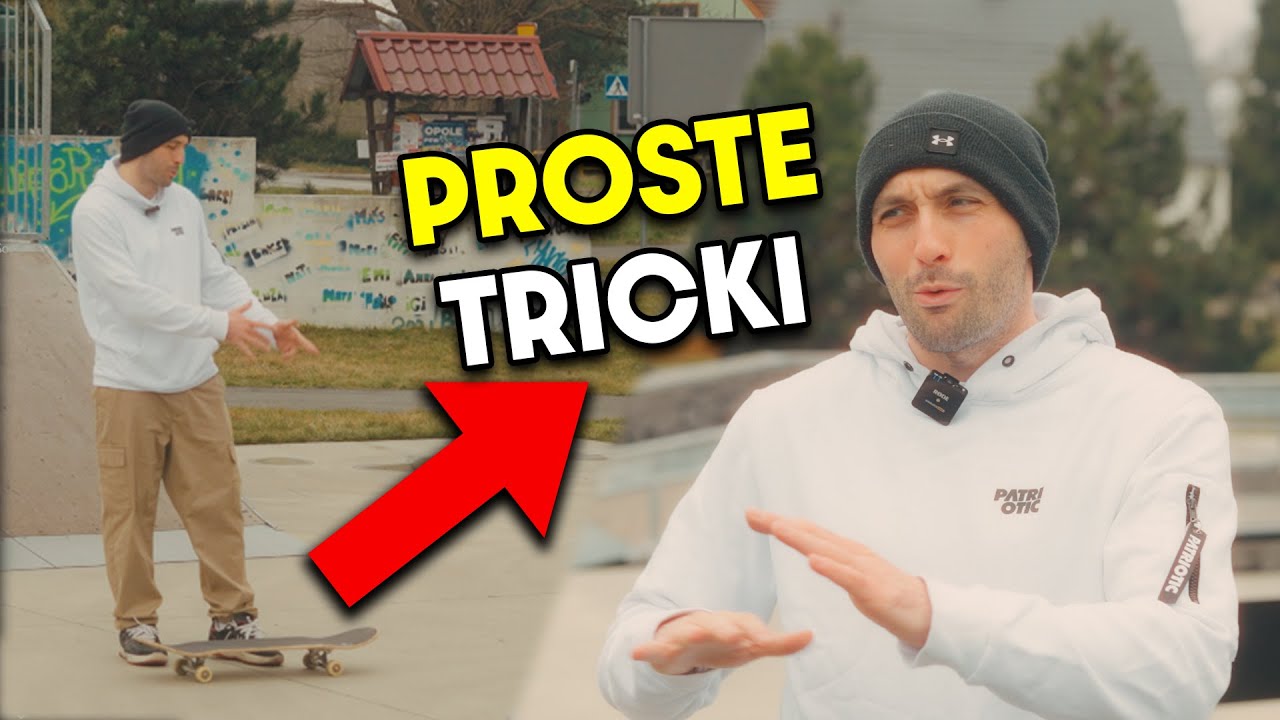Proste tricki na deskorolce dla początkujących w 2025 roku! podstawy deskorolki cz. 1